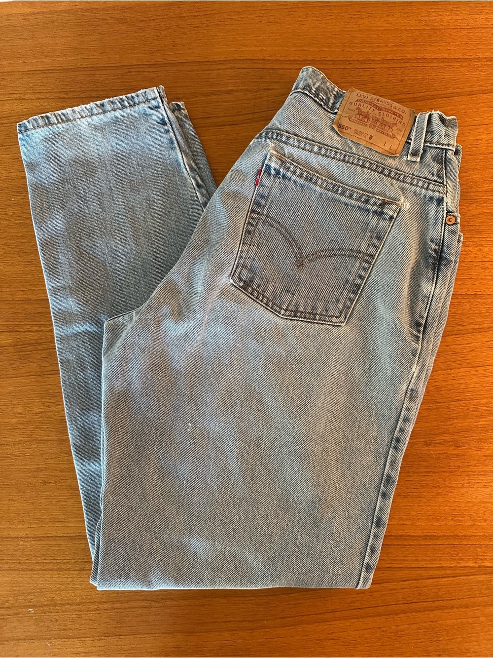 Vintage 1998 Levi's 550 Jeans Relaxed Fit Tapered Leg